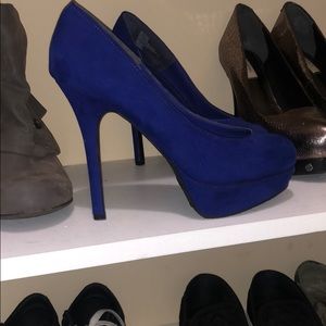 Blue Candice heels